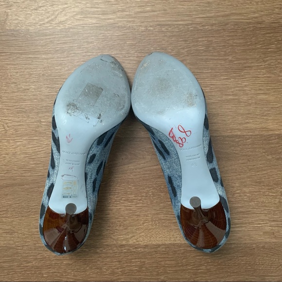 Dolce & Gabbana Leopard Print Pumps - Picture 9 of 12